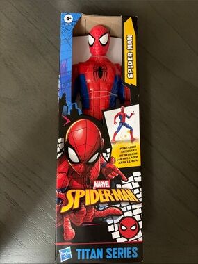 Marvel Spider-Man Poseable Action Figure - Red, Blue